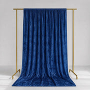 5 ft x 14 ft Crushed Velvet Backdrop Curtain with Rod Pocket