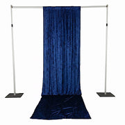 5 ft x 14 ft Crushed Velvet Backdrop Curtain with Rod Pocket