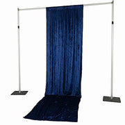 5 ft x 14 ft Crushed Velvet Backdrop Curtain with Rod Pocket