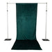 5 ft x 14 ft Crushed Velvet Backdrop Curtain with Rod Pocket BKDP_VEL_5X14_HUNT