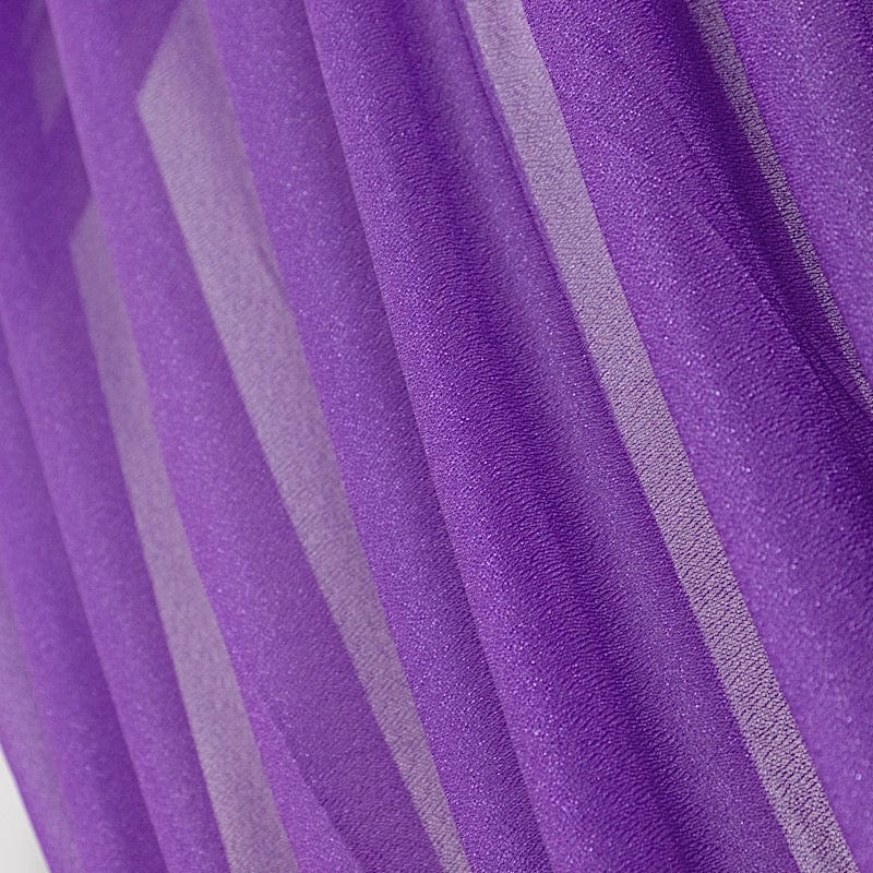 5 ft x 14 ft Sheer Chiffon Curtain Backdrop Drapery Panel
