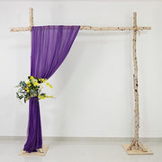 5 ft x 14 ft Sheer Chiffon Curtain Backdrop Drapery Panel
