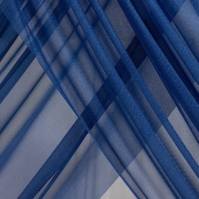 5 ft x 14 ft Sheer Chiffon Curtain Backdrop Drapery Panel