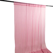 5 ft x 14 ft Sheer Chiffon Curtain Backdrop Drapery Panel