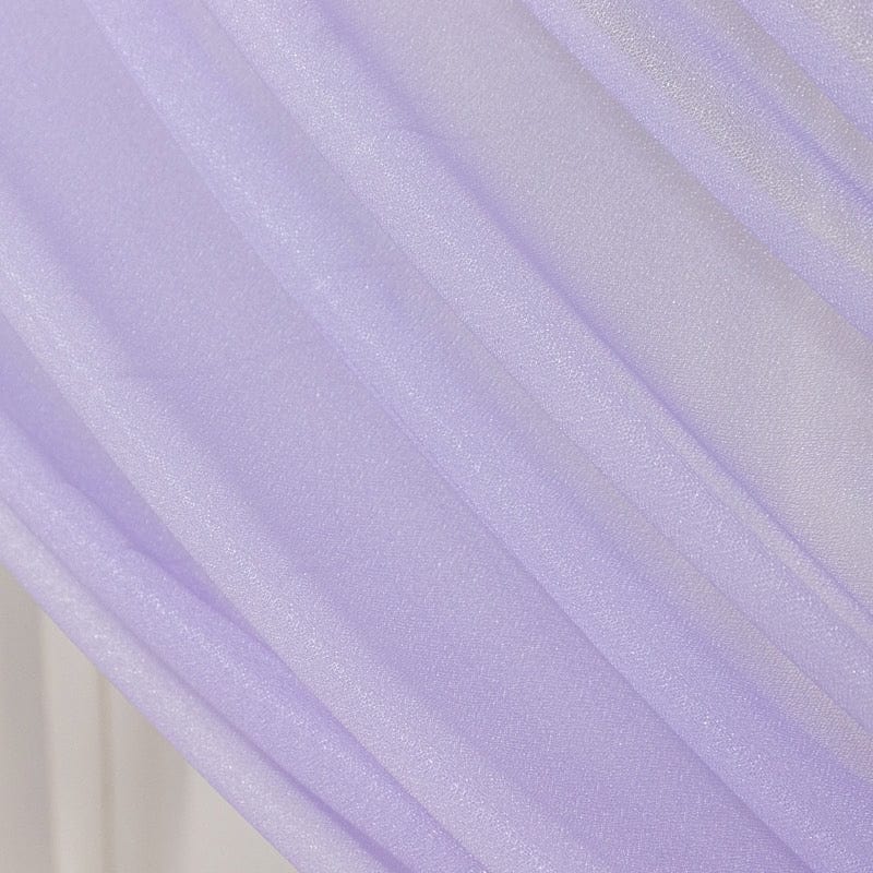 5 ft x 14 ft Sheer Chiffon Curtain Backdrop Drapery Panel
