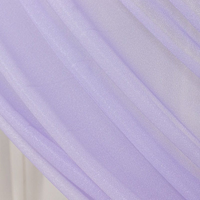 5 ft x 14 ft Sheer Chiffon Curtain Backdrop Drapery Panel
