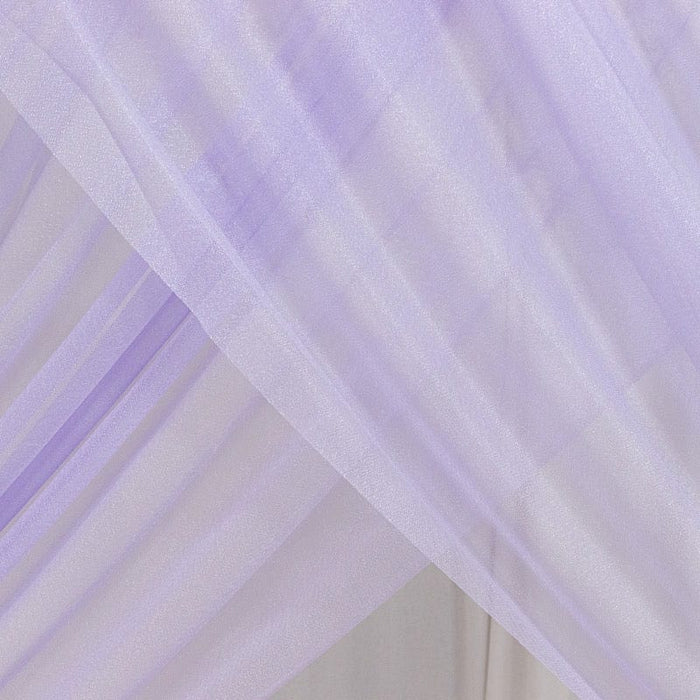 5 ft x 14 ft Sheer Chiffon Curtain Backdrop Drapery Panel