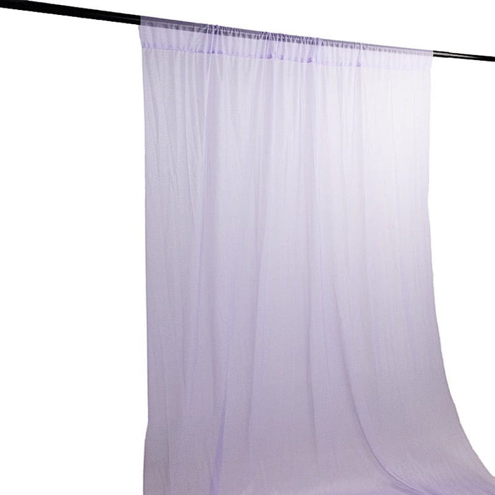 5 ft x 14 ft Sheer Chiffon Curtain Backdrop Drapery Panel