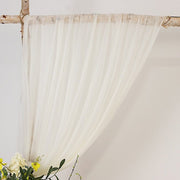 5 ft x 14 ft Sheer Chiffon Curtain Backdrop Drapery Panel