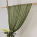 5 ft x 14 ft Sheer Chiffon Curtain Backdrop Drapery Panel