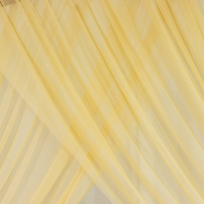 5 ft x 14 ft Sheer Chiffon Curtain Backdrop Drapery Panel