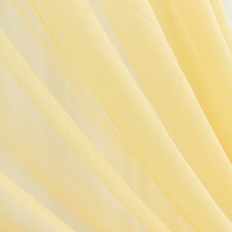 5 ft x 14 ft Sheer Chiffon Curtain Backdrop Drapery Panel