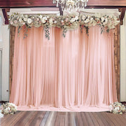 5 ft x 14 ft Sheer Chiffon Curtain Backdrop Drapery Panel