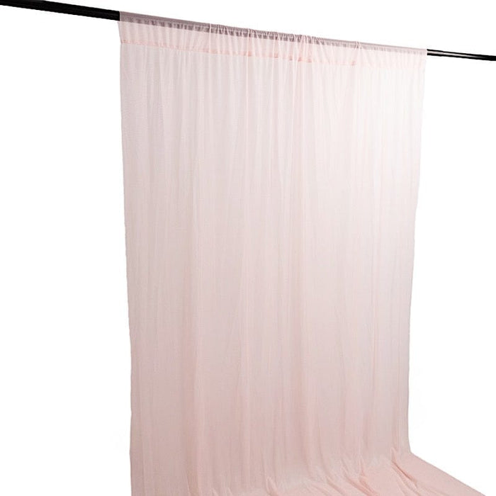 5 ft x 14 ft Sheer Chiffon Curtain Backdrop Drapery Panel