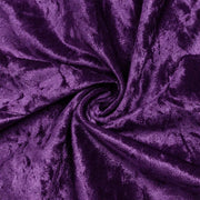 5 ft x 16 ft Premium Crushed Velvet Backdrop Curtain with Rod Pocket