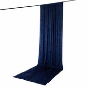5 ft x 16 ft Premium Crushed Velvet Backdrop Curtain with Rod Pocket