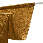 5 ft x 16 ft Premium Crushed Velvet Backdrop Curtain with Rod Pocket