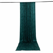 5 ft x 16 ft Premium Crushed Velvet Backdrop Curtain with Rod Pocket BKDP_VEL_PRM_5X16_HUNT
