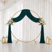 5 ft x 18 ft Premium Crushed Velvet Backdrop Curtain with Rod Pocket