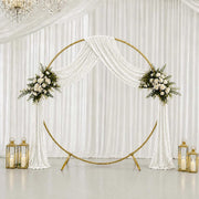 5 ft x 18 ft Premium Crushed Velvet Backdrop Curtain with Rod Pocket