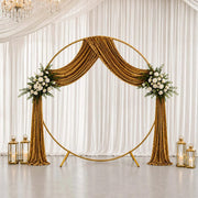5 ft x 18 ft Premium Crushed Velvet Backdrop Curtain with Rod Pocket