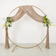 5 ft x 18 ft Premium Crushed Velvet Backdrop Curtain with Rod Pocket
