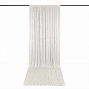 5 ft x 18 ft Premium Crushed Velvet Backdrop Curtain with Rod Pocket