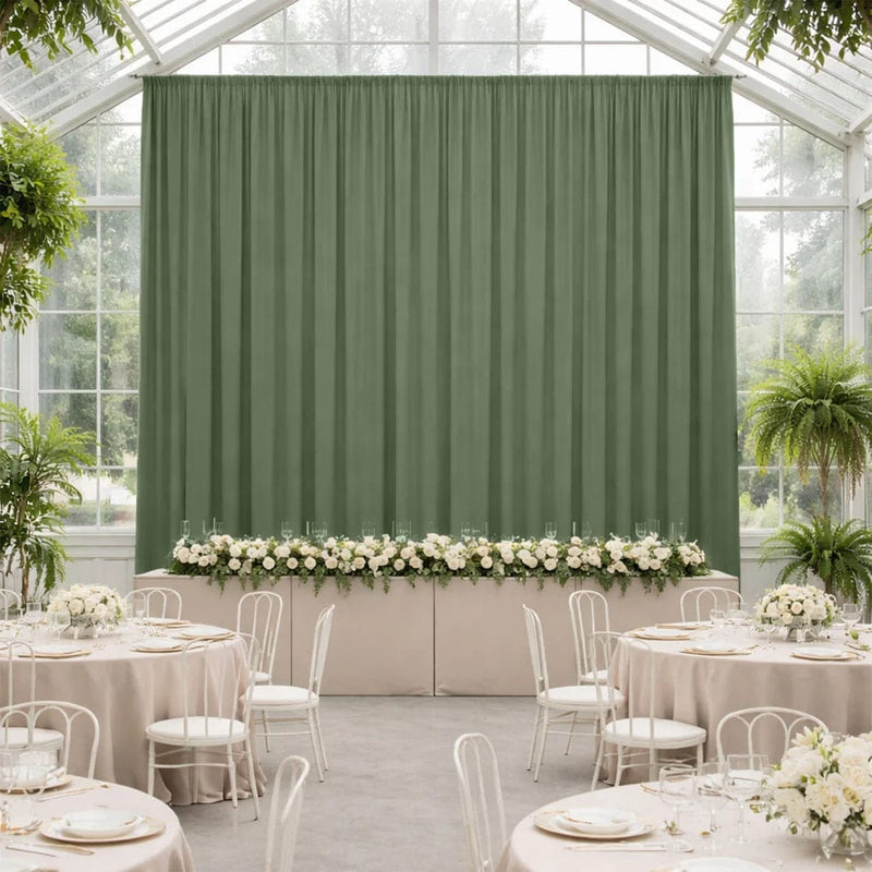 5 ft x 20 ft 4-Way Stretch Spandex Ceiling Drape Panel Backdrop Curtain