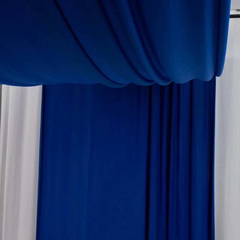 5 ft x 20 ft 4-Way Stretch Spandex Ceiling Drape Panel Backdrop Curtain