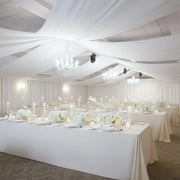 5 ft x 20 ft 4-Way Stretch Spandex Ceiling Drape Panel Backdrop Curtain