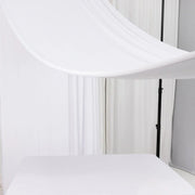 5 ft x 20 ft 4-Way Stretch Spandex Ceiling Drape Panel Backdrop Curtain