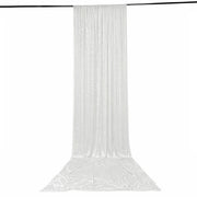5 ft x 20 ft Premium Crushed Velvet Backdrop Curtain with Rod Pocket