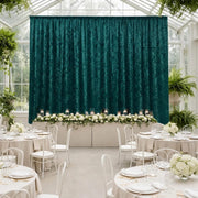 5 ft x 20 ft Premium Crushed Velvet Backdrop Curtain with Rod Pocket