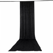 5 ft x 20 ft Premium Crushed Velvet Backdrop Curtain with Rod Pocket
