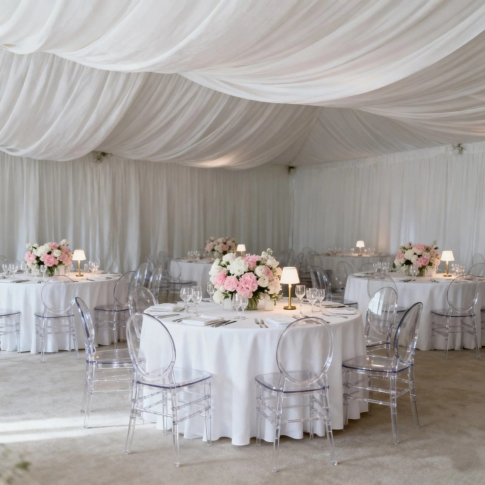 5 ft x 32 ft 4-Way Stretch Spandex Ceiling Drape Panel Backdrop Curtain