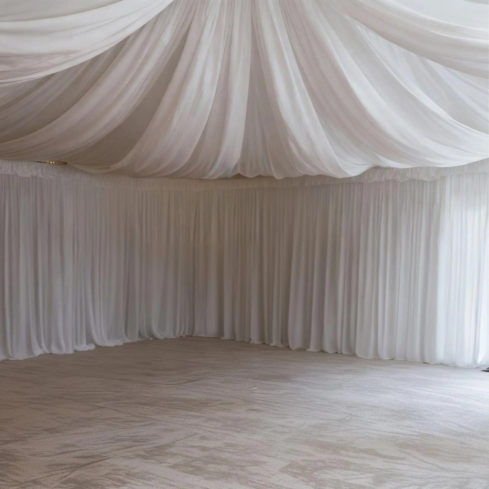 5 ft x 32 ft 4-Way Stretch Spandex Ceiling Drape Panel Backdrop Curtain
