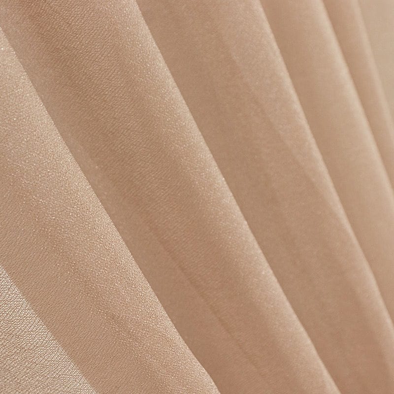5 ft x 32 ft Sheer Chiffon Curtain Backdrop Drapery Panel