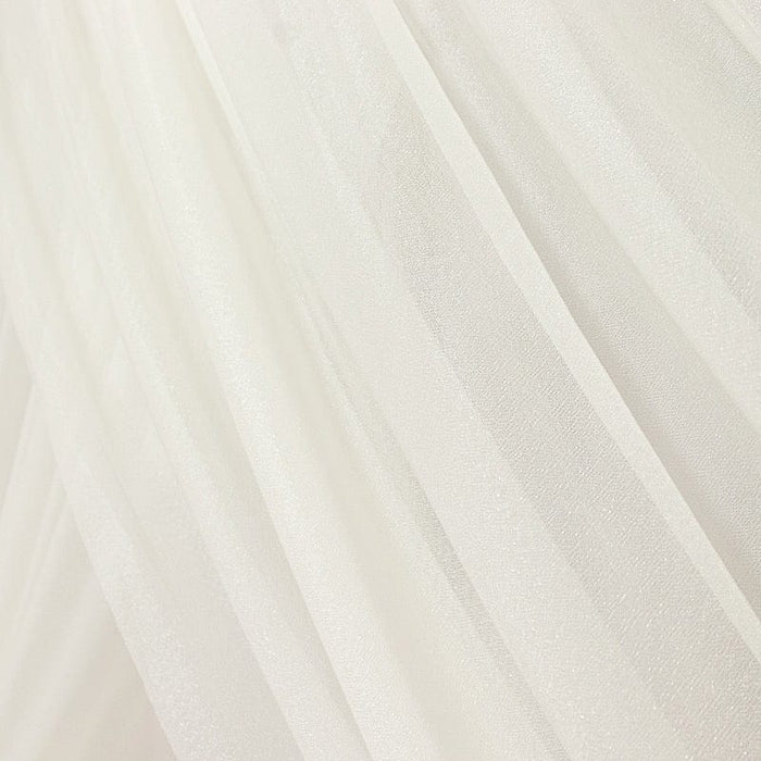 5 ft x 32 ft Sheer Chiffon Curtain Backdrop Drapery Panel