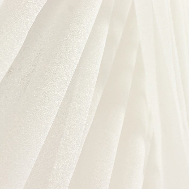 5 ft x 32 ft Sheer Chiffon Curtain Backdrop Drapery Panel