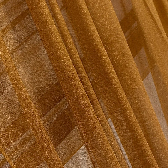 5 ft x 32 ft Sheer Chiffon Curtain Backdrop Drapery Panel