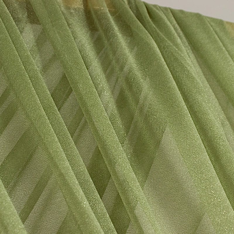 5 ft x 32 ft Sheer Chiffon Curtain Backdrop Drapery Panel