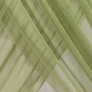 5 ft x 32 ft Sheer Chiffon Curtain Backdrop Drapery Panel