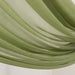 5 ft x 32 ft Sheer Chiffon Curtain Backdrop Drapery Panel