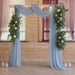 5 ft x 32 ft Sheer Chiffon Curtain Backdrop Drapery Panel