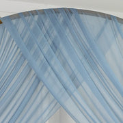 5 ft x 32 ft Sheer Chiffon Curtain Backdrop Drapery Panel