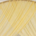 5 ft x 32 ft Sheer Chiffon Curtain Backdrop Drapery Panel