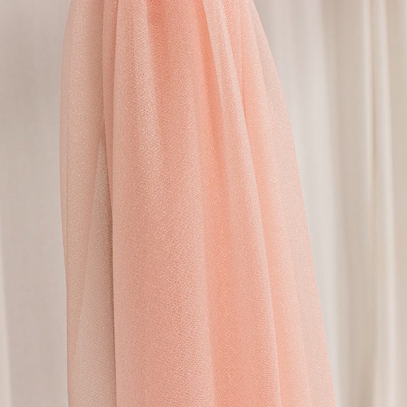 5 ft x 32 ft Sheer Chiffon Curtain Backdrop Drapery Panel