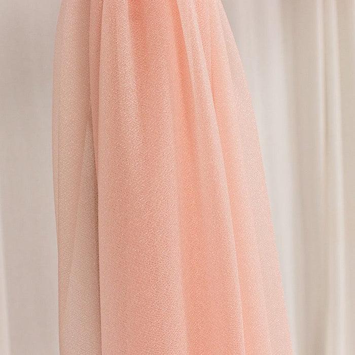 5 ft x 32 ft Sheer Chiffon Curtain Backdrop Drapery Panel