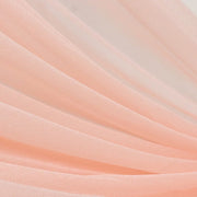 5 ft x 32 ft Sheer Chiffon Curtain Backdrop Drapery Panel