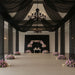 5 ft x 32 ft Sheer Chiffon Curtain Backdrop Drapery Panel